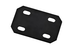 9-1/2" X 3" MENDING PLATE BLACK