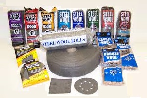 STEEL WOOL PADS #3 COARSE PK12