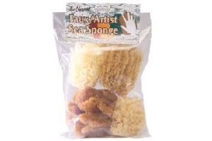 FAUX SPONGES 3-1/2" PK4