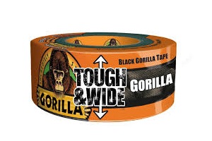 GORILLA TAPE 2.88" X 30 YRD BLK