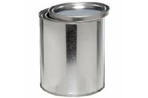 METAL PAINT CAN W/LID QUART