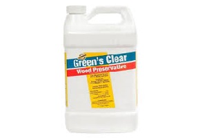 GREENS CLR WOOD PRESERVATIVE GAL