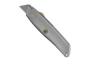STANLEY RETRACTABLE KNIFE GREY