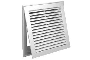 RETURN AIR GRILL 10"X6" WHITE