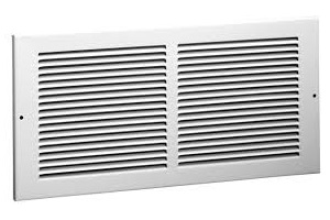 RETURN AIR GRILL 12"X6" WHITE