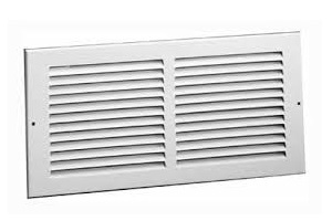 RETURN AIR GRILL 14"X6" WHITE