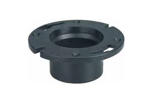 CLOSET FLANGE ABS 3"HUB X 4"SPIG