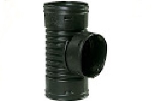 ADS 4" CORRUGATED TEE HXHXH