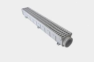 DRAIN CHANNEL BASIN COUPLER PVC