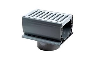 DRAIN CHANNEL BASIN PVC W/OUT 2'