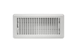 FLOOR DIFFUSER 10"X4" WHITE