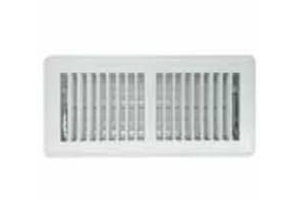 FLOOR DIFFUSER 12"X2-1/4"WHITE