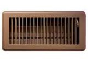 FLOOR DIFFUSER 12"X4" BROWN