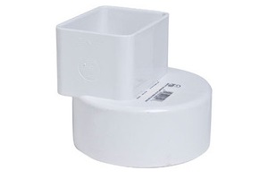 S&D 2"X3"X4" DOWNSPOUT ADAPT O/S