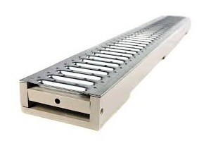 DRAIN CHANNEL BASIN PVC 4" X 4'