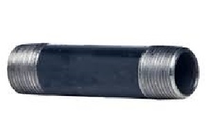 1/2" X 12" BLACK NIPPLE IRON