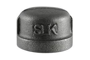 3/4" BLACK CAP IRON
