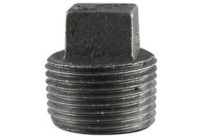 1/2" BLACK PLUG IRON