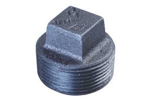 3/4" BLACK PLUG IRON