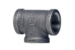 1/2" BLACK TEE IRON
