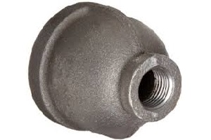 1 X 3/4" BLACK REDUCER IRON