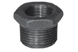 3/4" X 1/2" BLACK BUSHING IRON