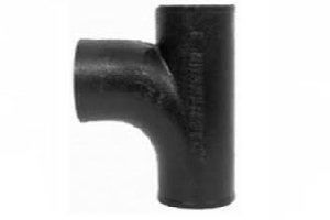4" X 2" NO HUB TEE