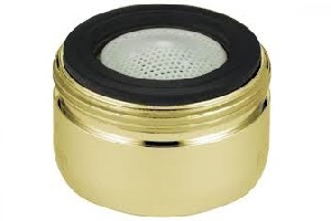 DUAL AERATR BRASS 15/16-55/64-27