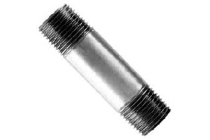 GALV NIPPLE 3/8" X 5"