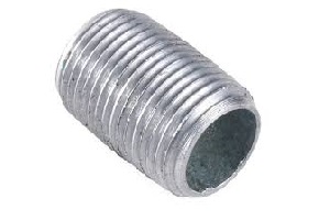 GALV NIPPLE 1/2" X 12"