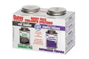 PVC CEMENT/PRIMER HANDY PACK 4OZ
