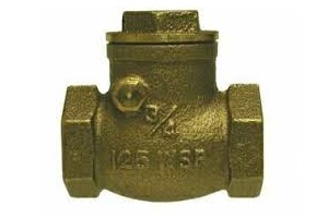 3/4"IPS BRASS 200PSI CHECK VALVE