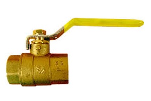 3/4" IPS 600WOG BRASS BALL VALVE