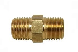 BRASS NIPPLE 1/2" X 4-1/2"