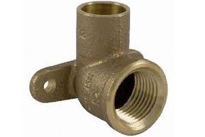 CAST BRASS 1/2" D EAR 90 CXFIP