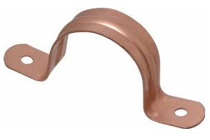 COPPER 3/4" PIPE STRAP PK10