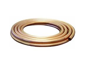 BOXED 1/4" X 15' COPPER TUBING