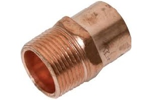 COPPER 3/4" MALE ADAPT FTGXMIP