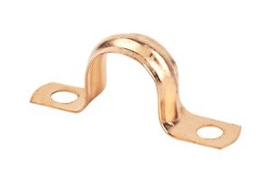 COPPER 1/2" PIPE STRAP PK10