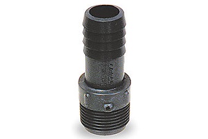 MALE COUPLING 1/4MNPT X 1/4MNPT