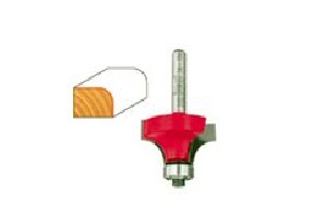 3/8" RAD ROUND-OVER 1/2" SHANK