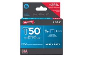 9/16" STAPLES PK1250 ARROW T50