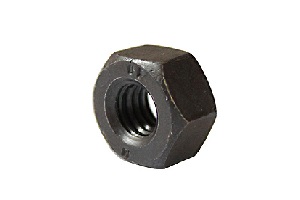 1/2" Black Iron Hex Nut