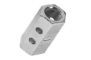 3/4" COUPLING NUT WITNESS ZINC