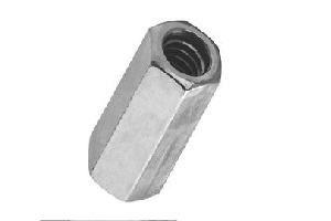 1-1/8" COUPLING NUT GALV