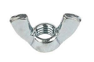 1/2" WING NUT ZINC