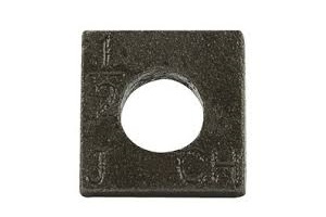 3/4" SQUARE BEVELED WASHER BLACK
