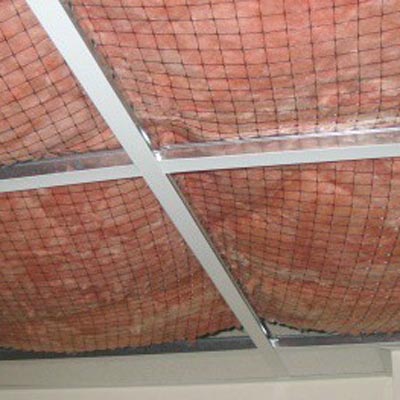 Insulation Supports + Netting