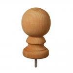 Cedar Ball Top Finial