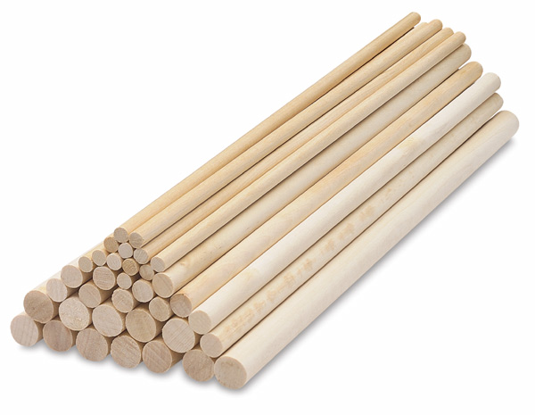 1/2" x 36" Dowel